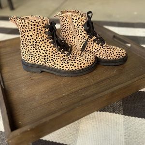 Leopard Print Boots
